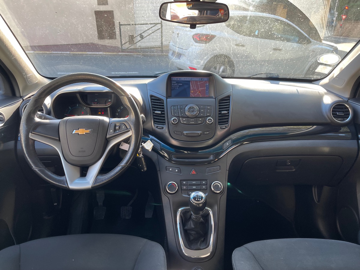 Chevrolet Orlando LT+ 2.0 VCDI 131 CV / 1er Main / 7 places / GPS / Moteur à Chaine / Clim Auto