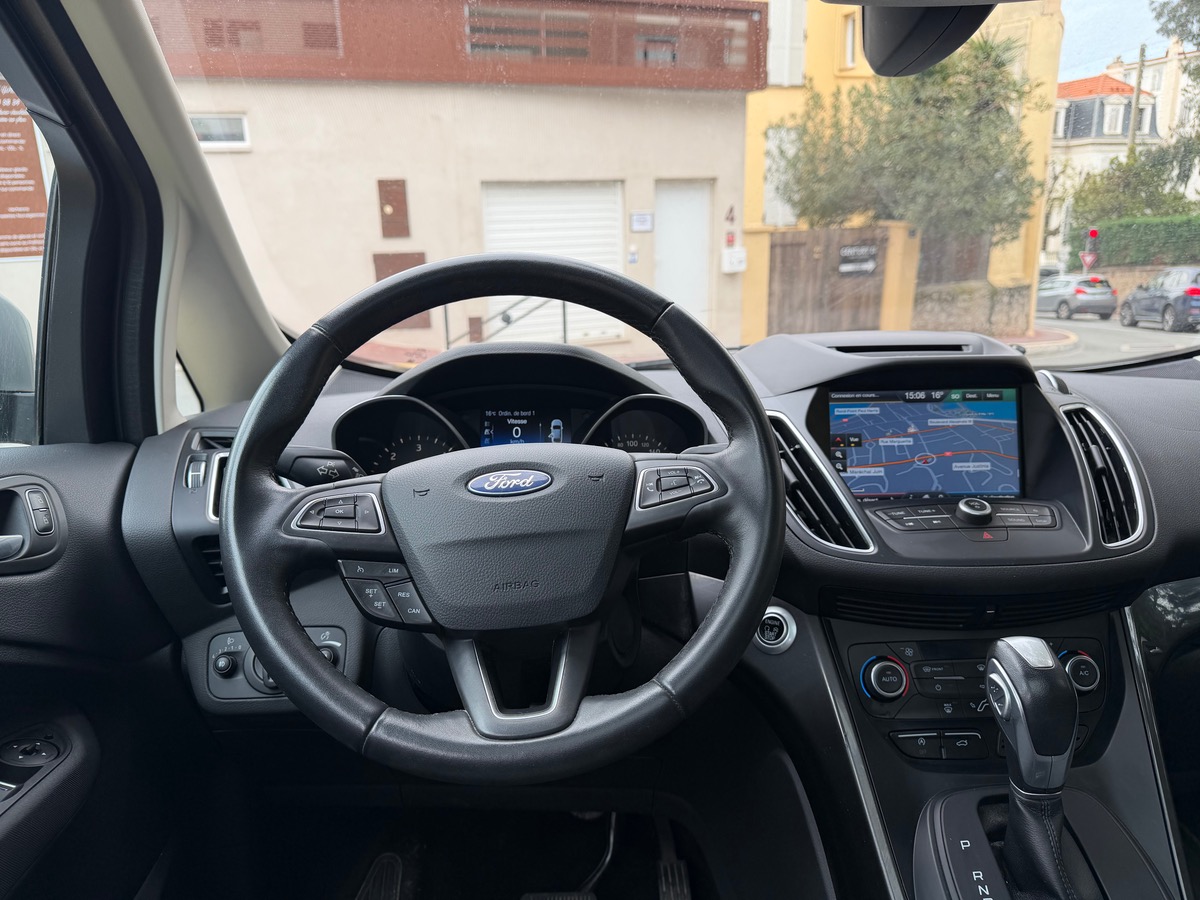 Ford C-max 1.5 TDCI 120 CV / Phase 2 / Toit Panoramique / KM réel / GPS / Titanium