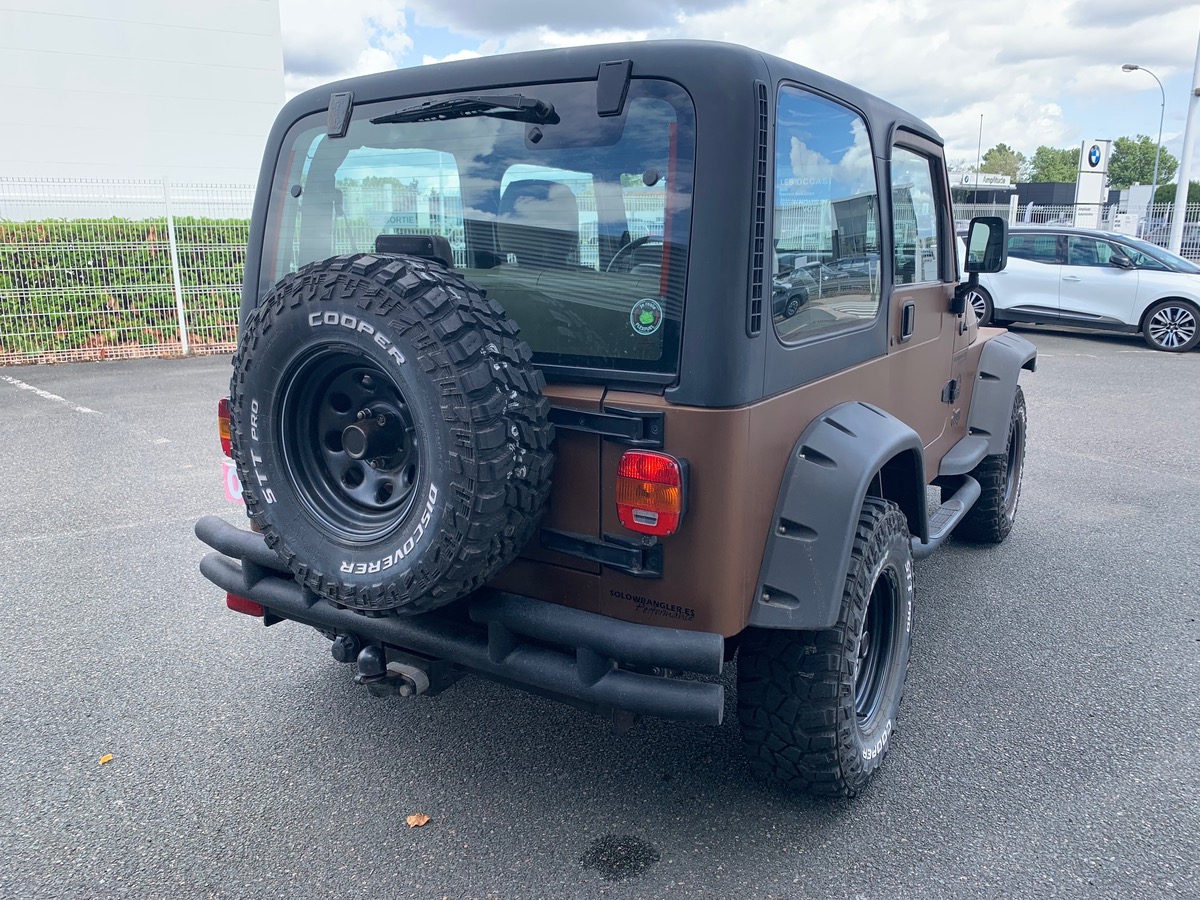 Jeep Wrangler 4WD | 177 ch | Reprogammation éthanol | Boite auto | Climatisation | Marchepieds
