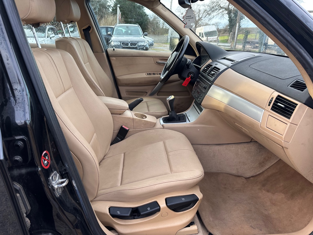 Bmw X3 2.0d 150cv pack luxe cuir gps 219950km