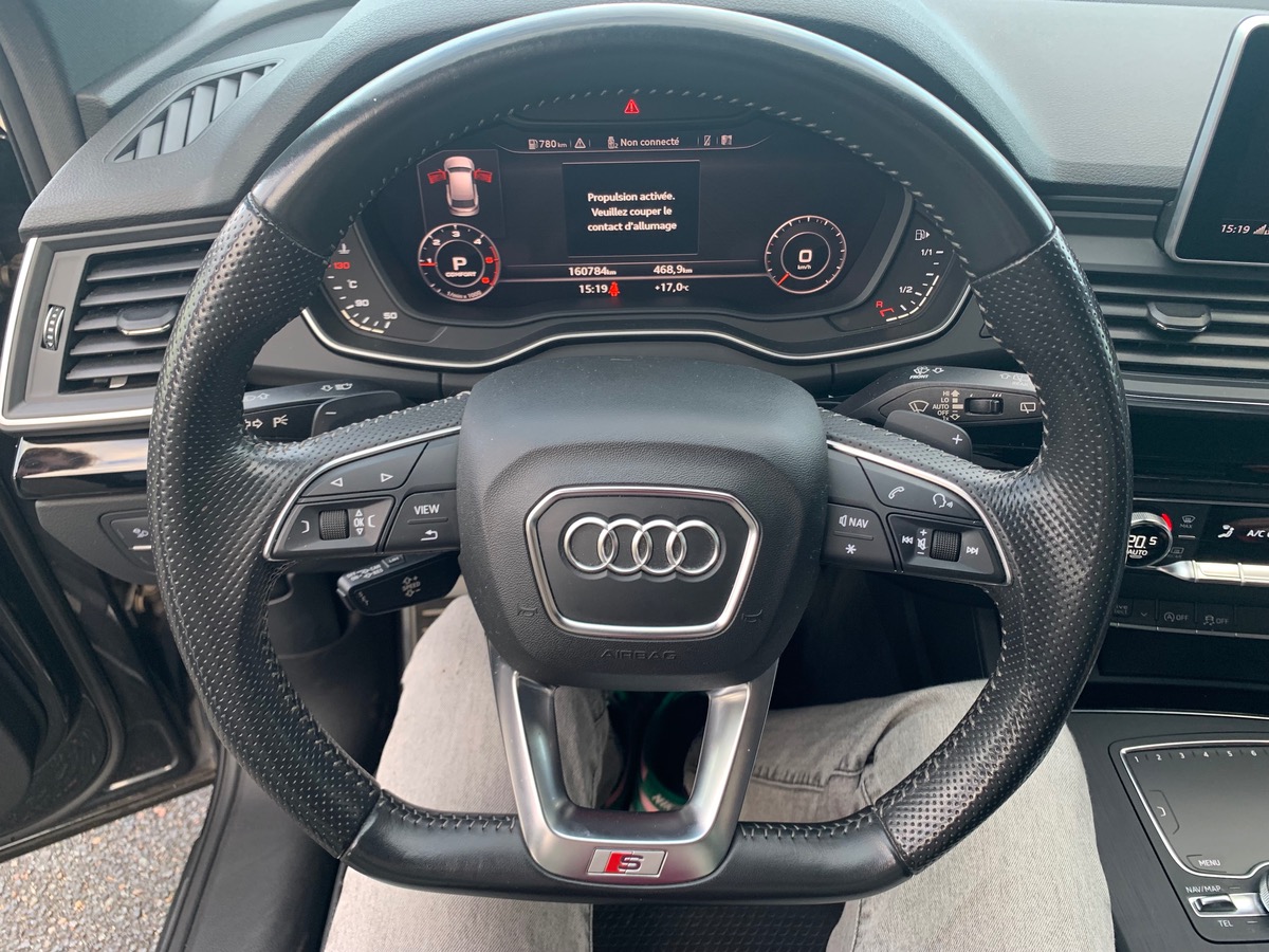 Audi Q5 190 ch | S-Line | Virtual Cockpit | Coffre assisté électriquement | Caméra de recul