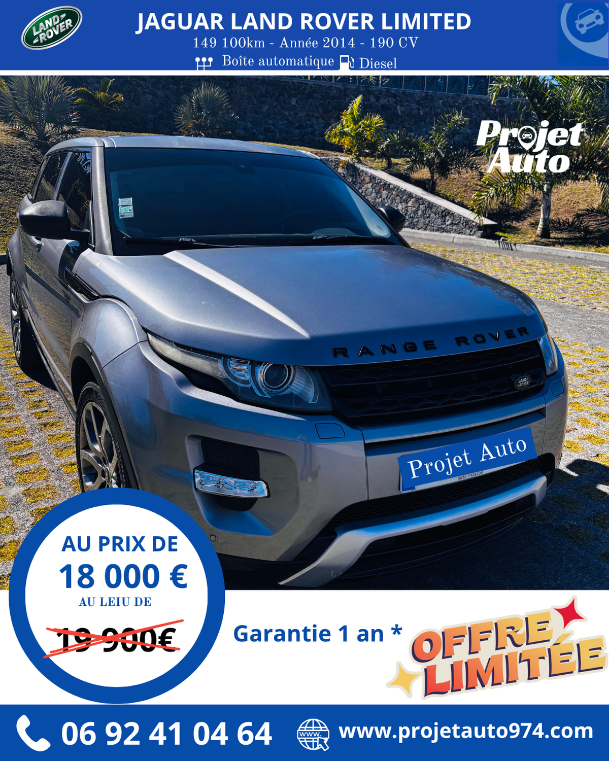 Land-Rover Range Rover Evoque JAGUARD LAND ROVER LIMITED