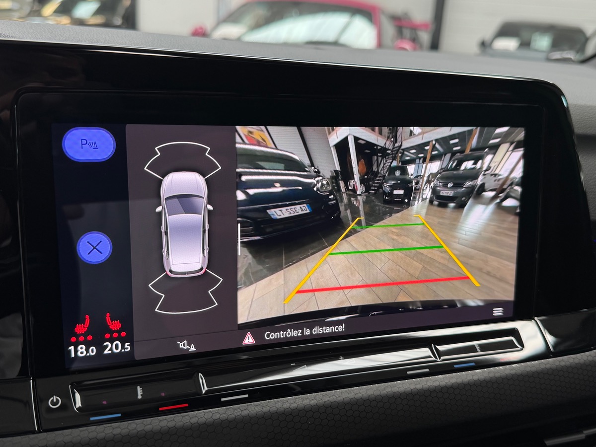 Volkswagen GOLF 8 GTD 2.0 TDI SCR 200CV DSG7 TO/CARPLAY/ATTELAGE FR