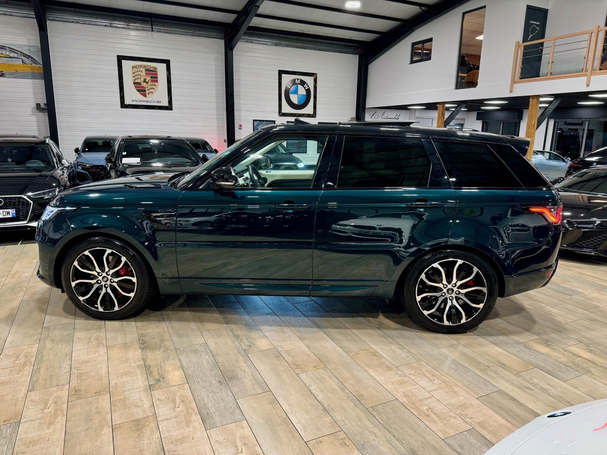 Land-Rover Range Rover Sport P400 404ch HSE Dynamic British Racing Green FULL Option 1ere main fr c