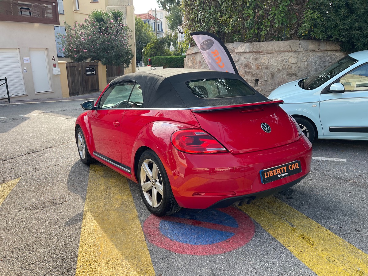 Volkswagen Beetle Cabriolet 1.4 TSI 160 CV / CarPlay / Intérieur Cuir /