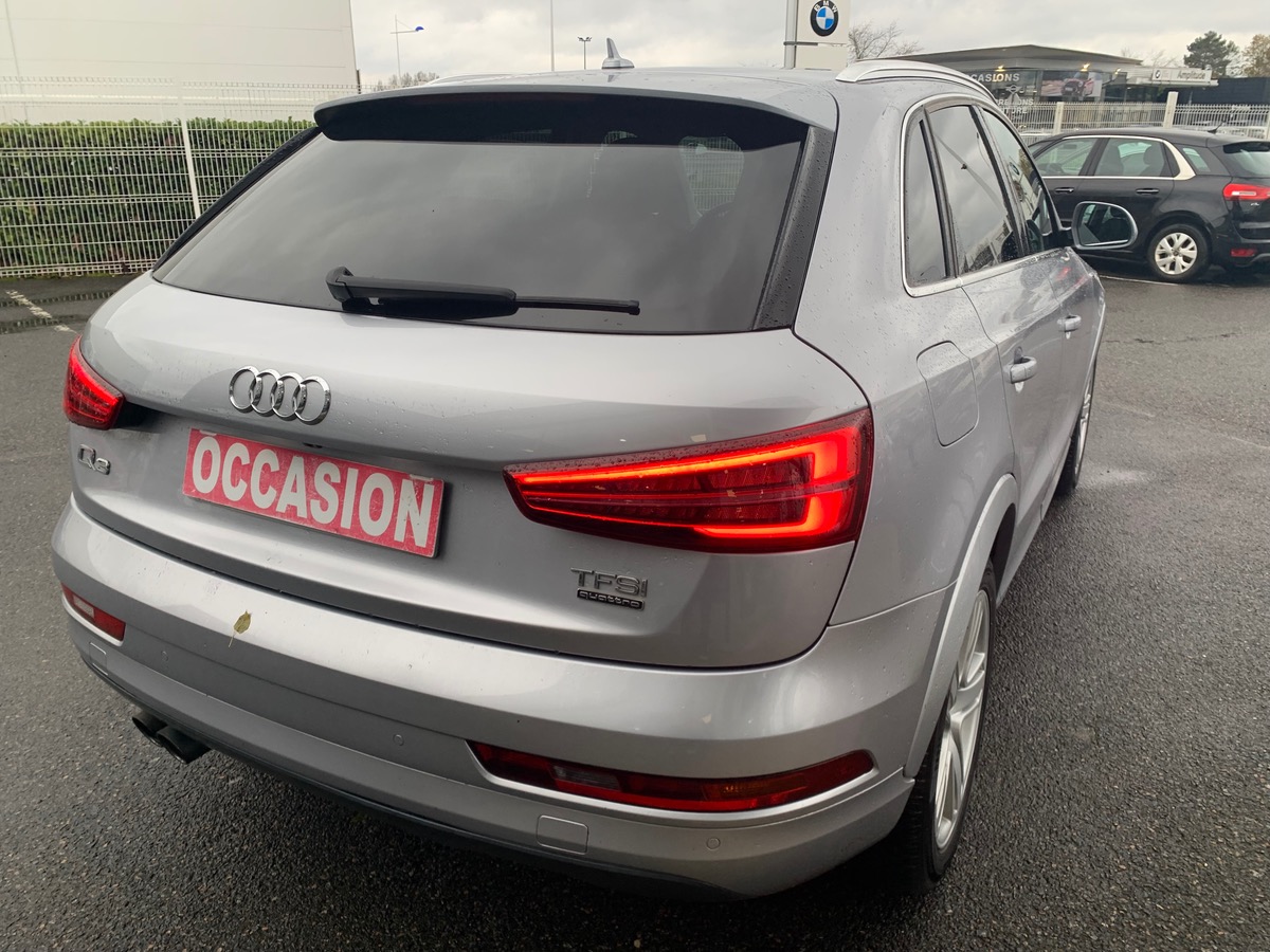 Audi Q3 180 ch | QUATTRO | Caméra recul | GPS | Palettes changement vitesses|  Régulateur de vitesse