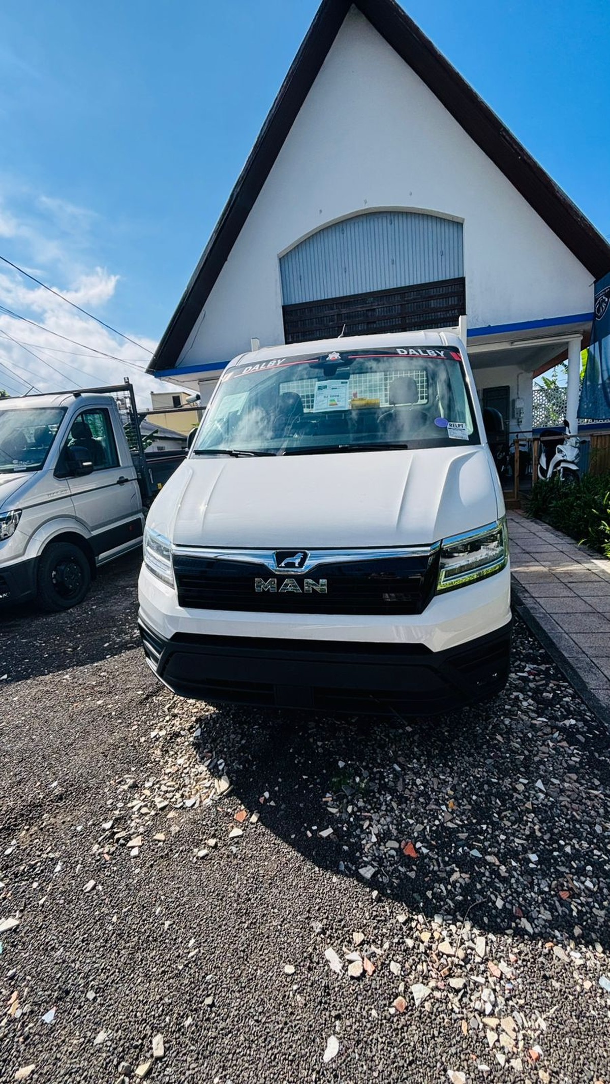 MAN TGE 5.160 CCS 3640 Equipée de bras Dalby