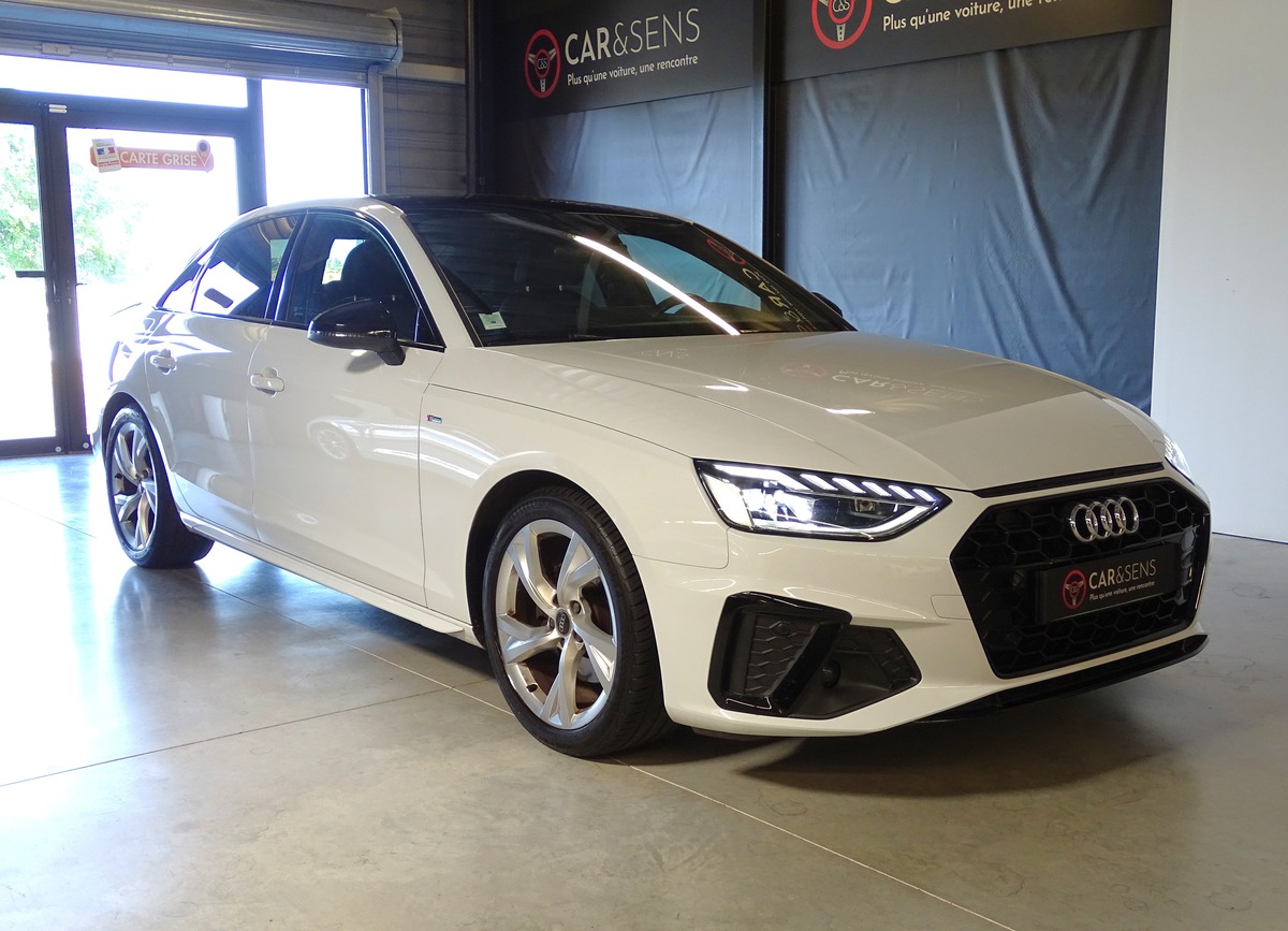 Audi A4 V (3) 35 TDI 163 Ch S-LINE S-TRONIC PACK  BRILLANCE  NOIR AUDI EXCLUSIVE