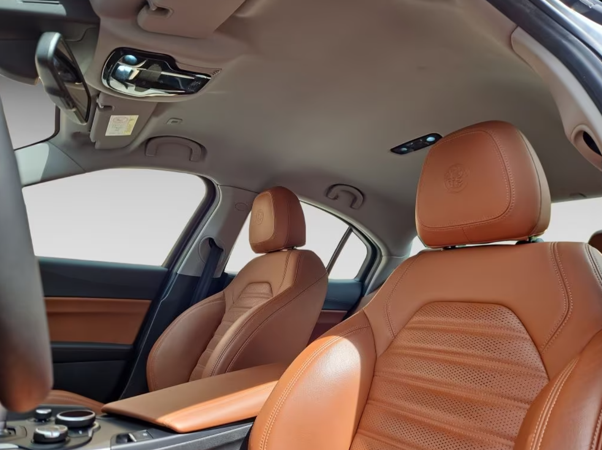 Alfa Romeo Giulia 2.0 TB 280ch Veloce Q4 AT8 Gris Stromboli