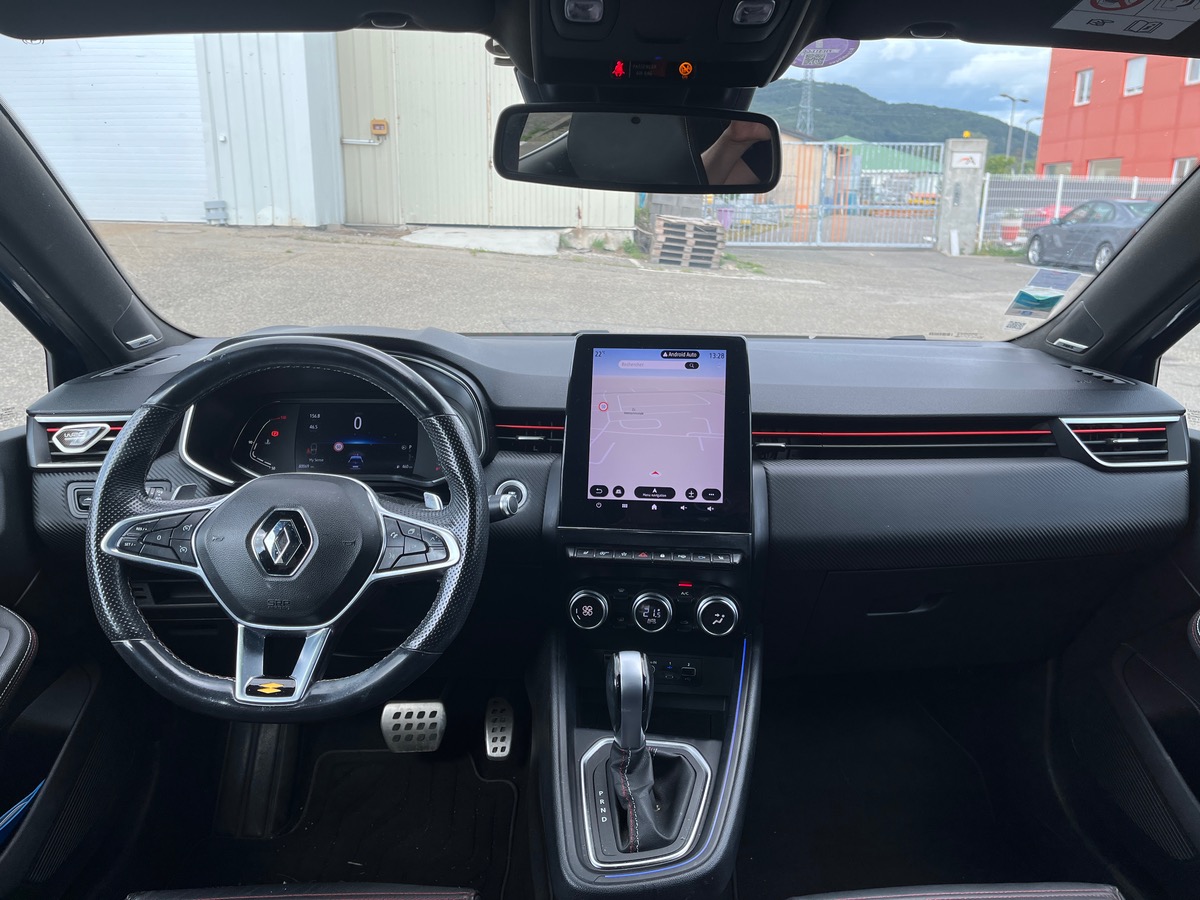 RENAULT Clio V 1.3 TCE 130 FAP RS LINE EDC, Sièges cuir chauffants, Caméra 360°, EasyLink 9,3"