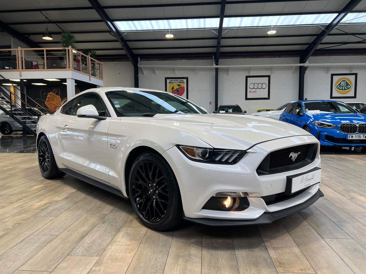 Ford Mustang VI FASTBACK 5.0 V8 421 GT BVA6 /ETHANOL/CARPLAY/ECHAPPEMENT INOX/