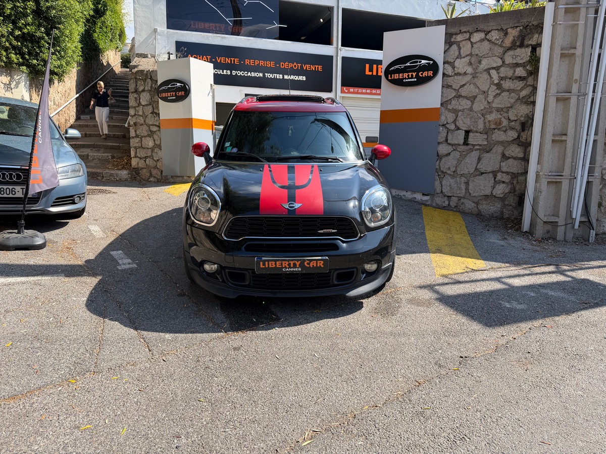 Mini Countryman JCW  218 CV ALL4 / Toit Ouvrant / GPS / Jantes Works / Intérieur Cuir  /Full Options