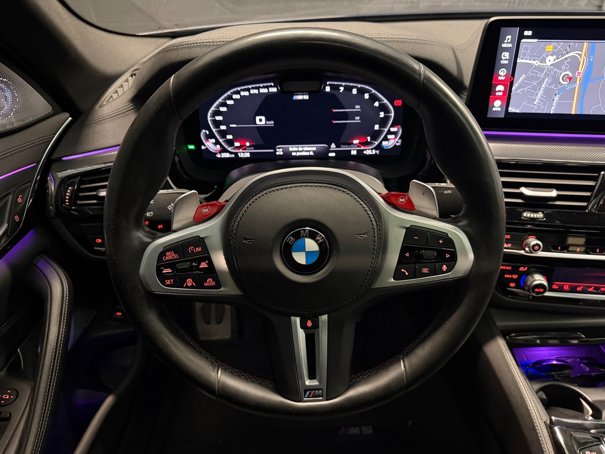 Bmw M5 compétition f90 lci phase 2 4.4 l v8 bi- turbo Bowers & Wilkins / Toit Ouvrant / Caméra 360°