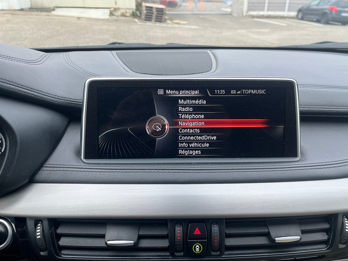 Bmw X6 XDRIVE40D M SPORT 313ch , SUIVI COMPLET, GPS, CAMERA DE RECUL