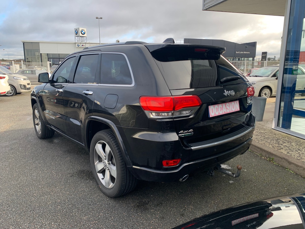 Jeep Grand Cherokee 250 ch | Overland | Toit ouvrant panoramique | Caméra de recul | Attelage