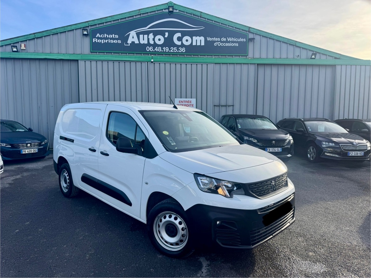 Peugeot Partner L2 LONG 1.5 BHDI 100CH PREMIUM 2 PLACES / PRIX HT