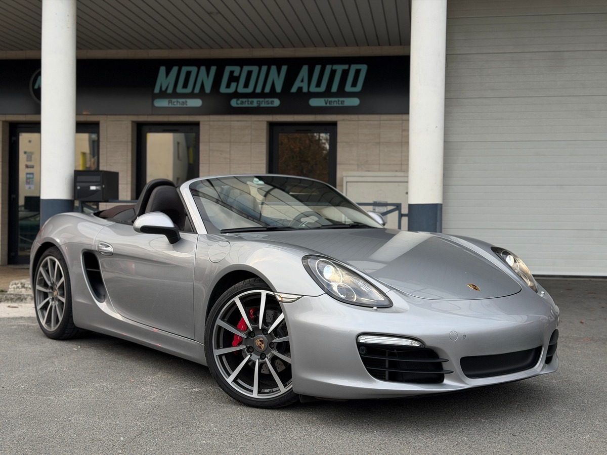 Porsche Boxster 981 3.4 Roadster PDK 315 cv - Porsche Approved - Full options - Suivi complet