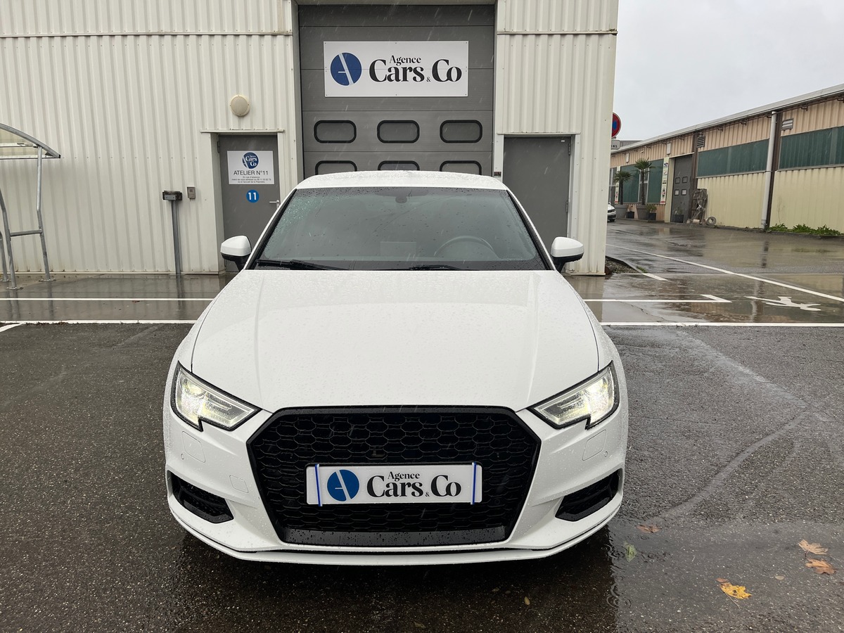 Audi A3 Berline 2.0 150ch BUSINESS DSG, SUIVI COMPLET, VIRTUAL COCKPIT, CAMERA, KEYLESS, REGULATEUR