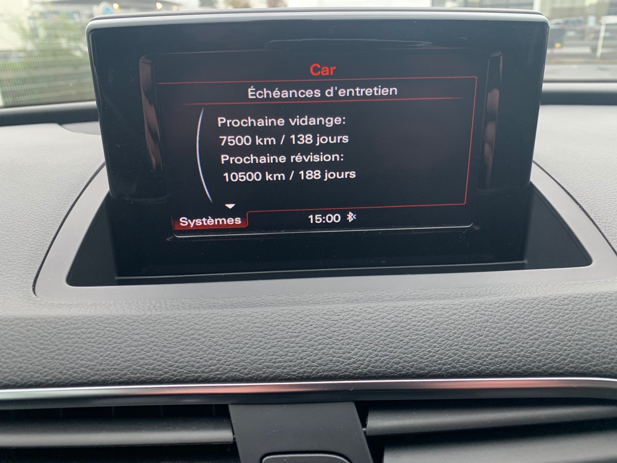 Audi Q3 180 ch | QUATTRO | Caméra recul | GPS | Palettes changement vitesses|  Régulateur de vitesse