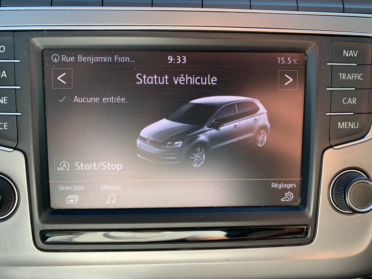 Volkswagen Polo 90 ch | Lounge | Mirror Link | Régulateur de vitesse | GPS | Radar avant et arriére