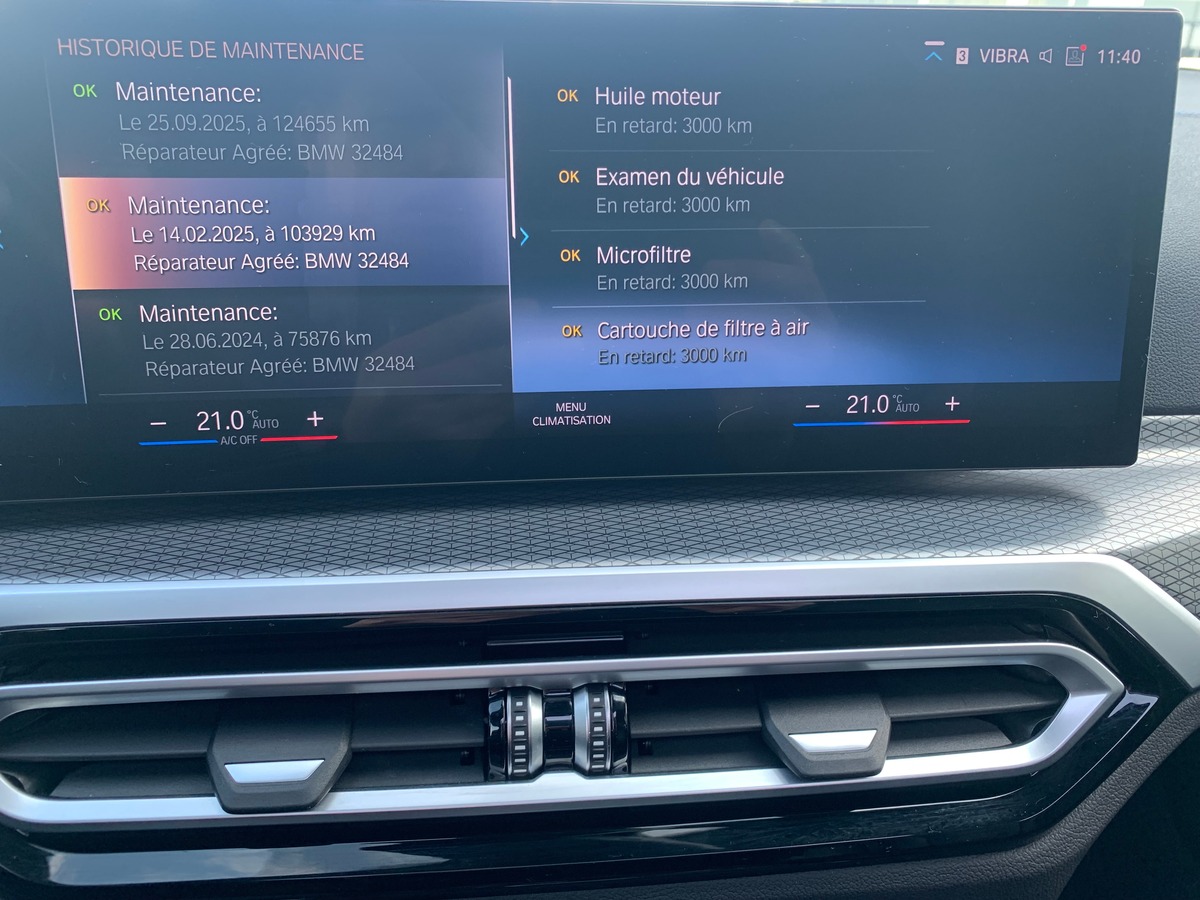 Bmw 320D 190 | M Sport | Xdrive | Toit ouvrant panoramique | Mode SPORT | Apple car play | Attelage