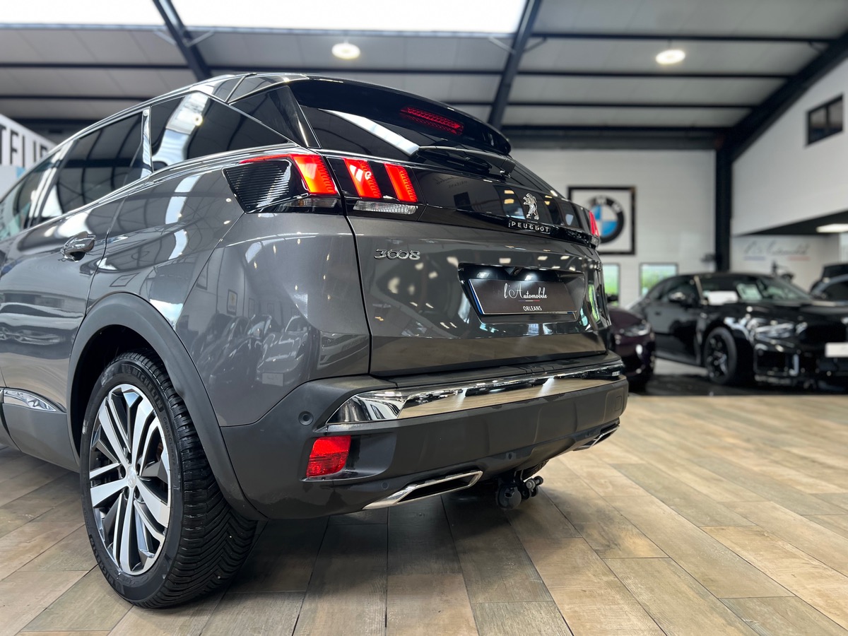 Peugeot 3008 II GT 2.0 BlueHDi 180 ch EAT8 S&S /ATTELAGE/TOIT PANO/
