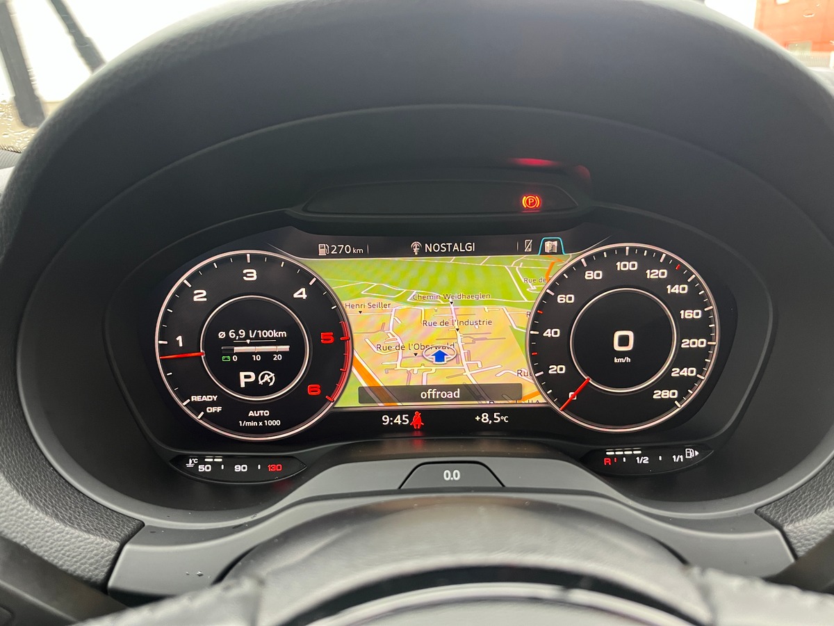Audi A3 Berline 2.0 150ch BUSINESS DSG, SUIVI COMPLET, VIRTUAL COCKPIT, CAMERA, KEYLESS, REGULATEUR
