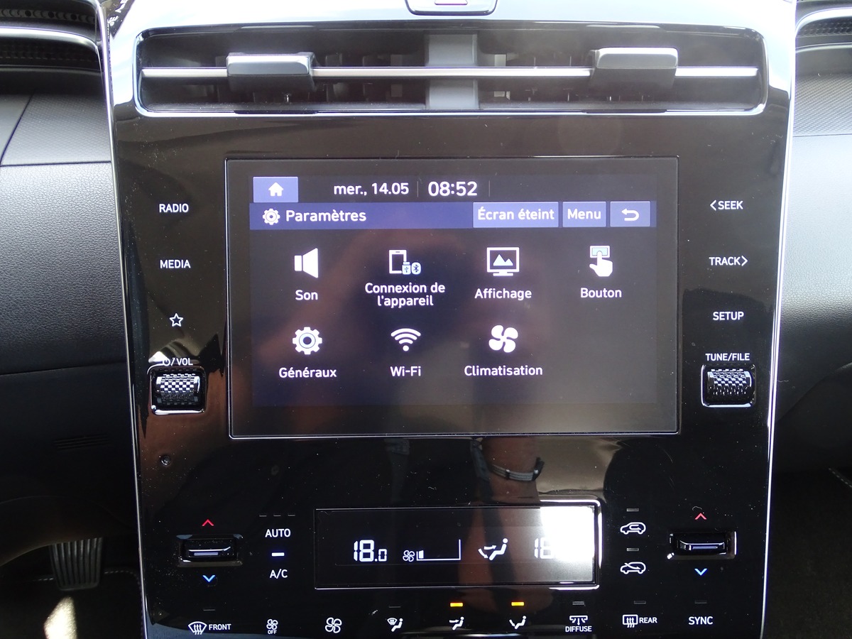 Hyundai Tucson 1.6 T-GDI 150 ch hybride INTUITIVE CARPLAY 1er main garantie constructeur