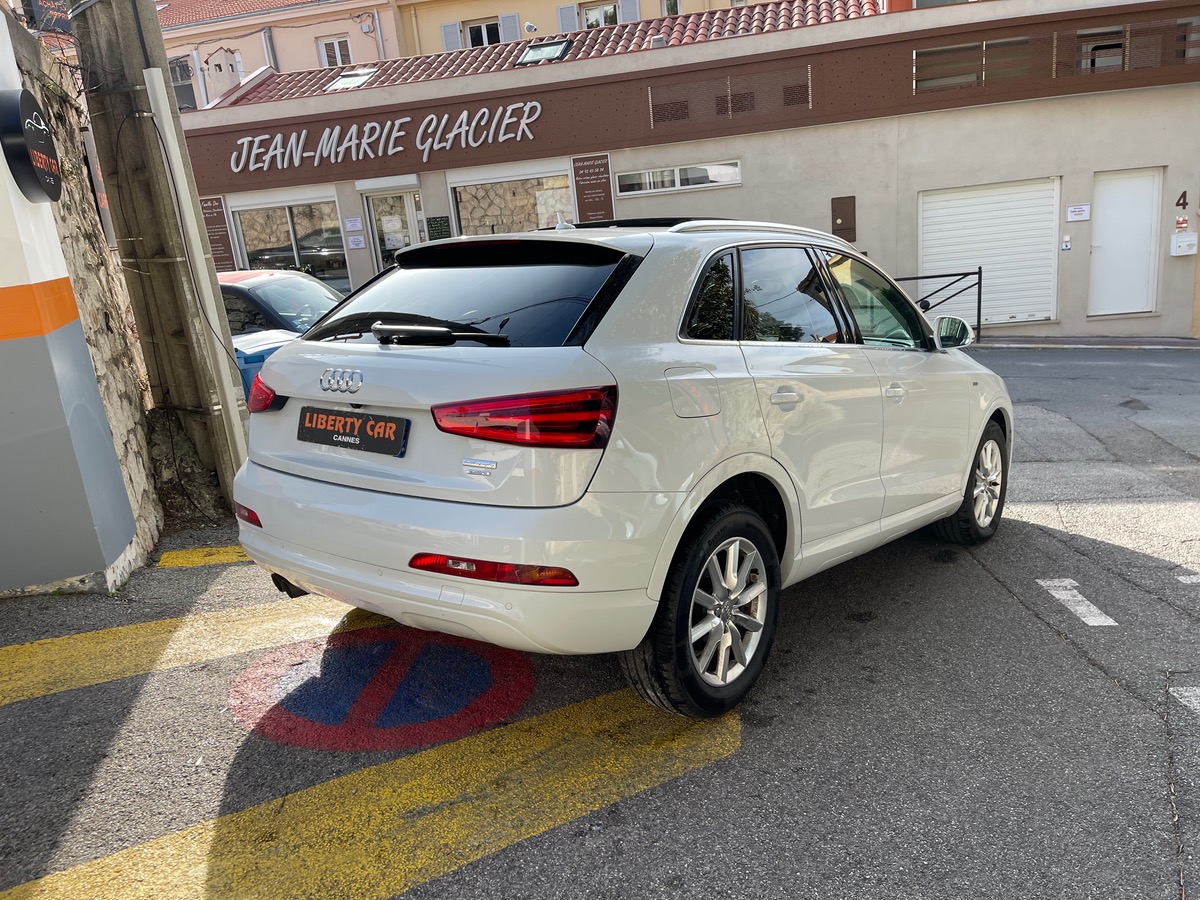 Audi Q3 2.0 TDI 140 CV Quattro / S Line/  Toit ouvrant / Ambition Luxe /Caméra