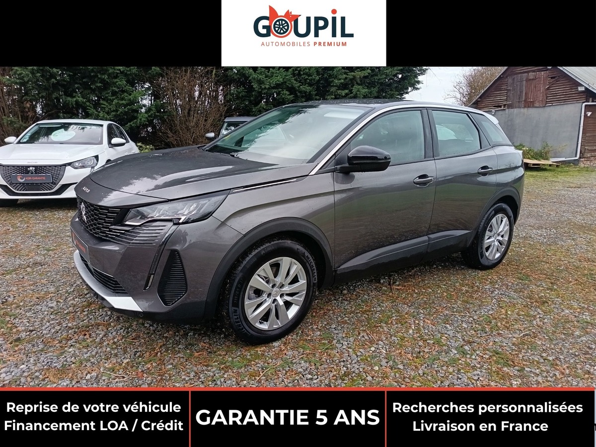 Peugeot 3008 1.5L BLUEHDI 130 CH ACTIVE PACK/ CROCHET D'ATTELAGE/ GTIE 12 MOIS