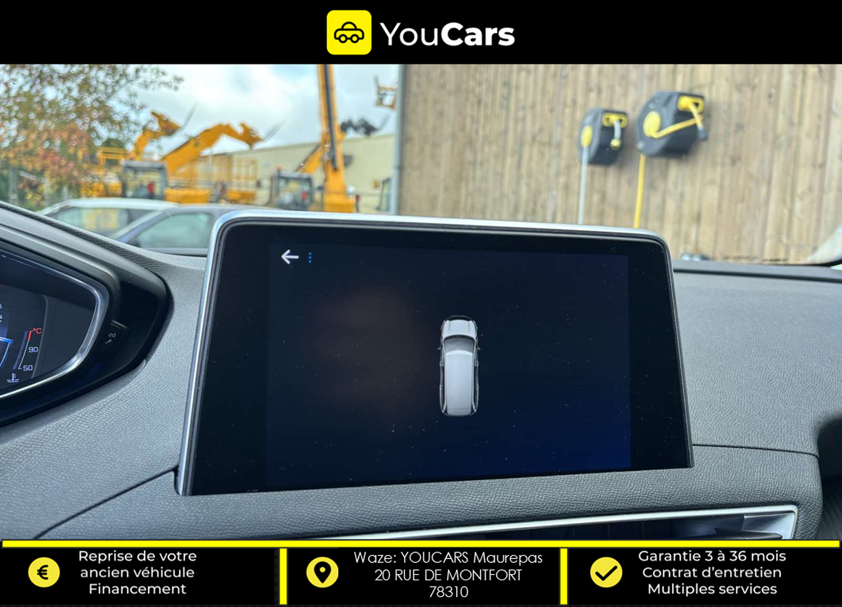 Peugeot 5008 II 1.5 BlueHDi EAT8 130 cv Boîte auto RADAR DE RECUL AV/AR ENTRETIEN A JOUR 7 places