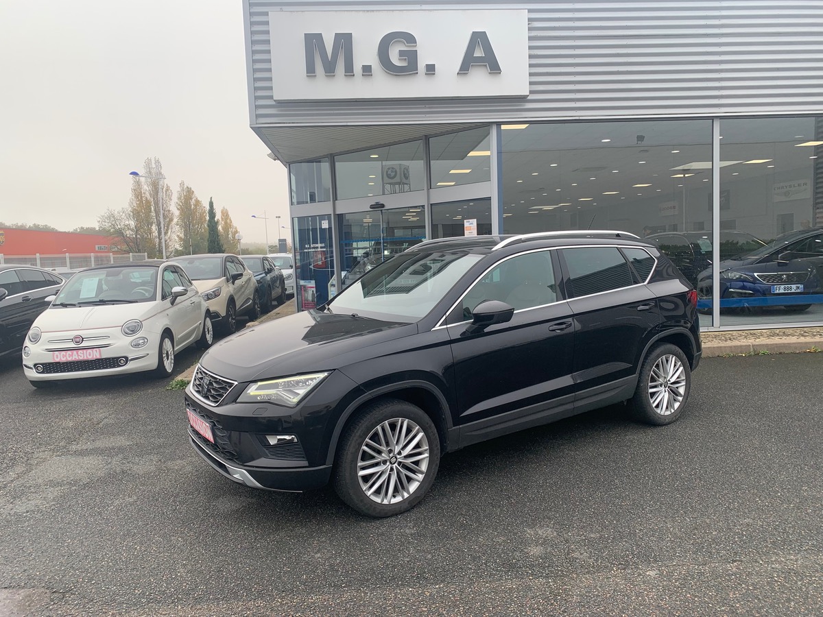 Seat Ateca 190 ch | 4Drive DSG | Grand toit ouvrant panoramique | Hayon électrique | Intérieur cuir