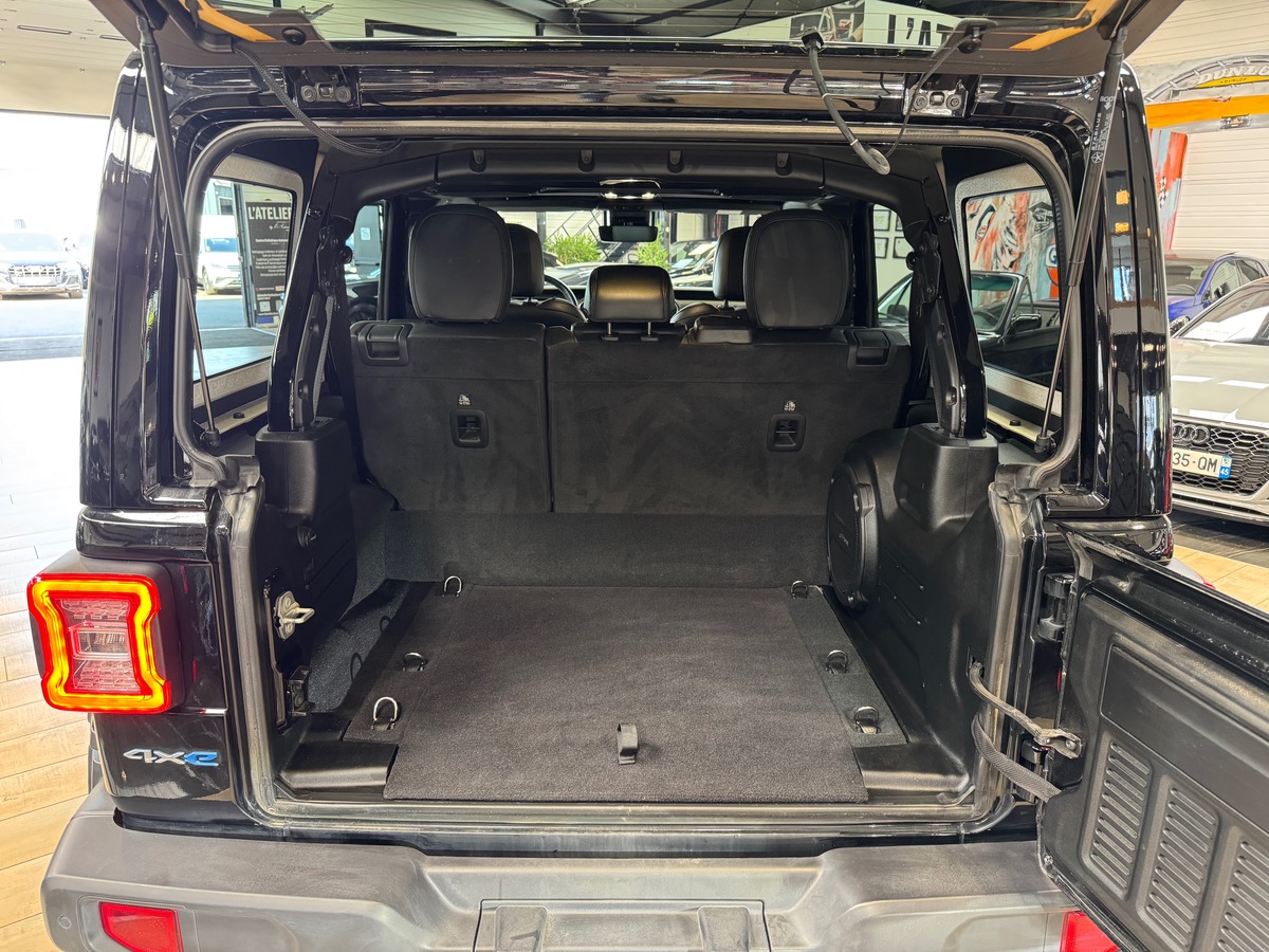 Jeep Wrangler 4XE 380CV UNLIMITED 4X4 OVERLAND JANTES RIDGE RUGGED 17°/CAM/ALPINE C