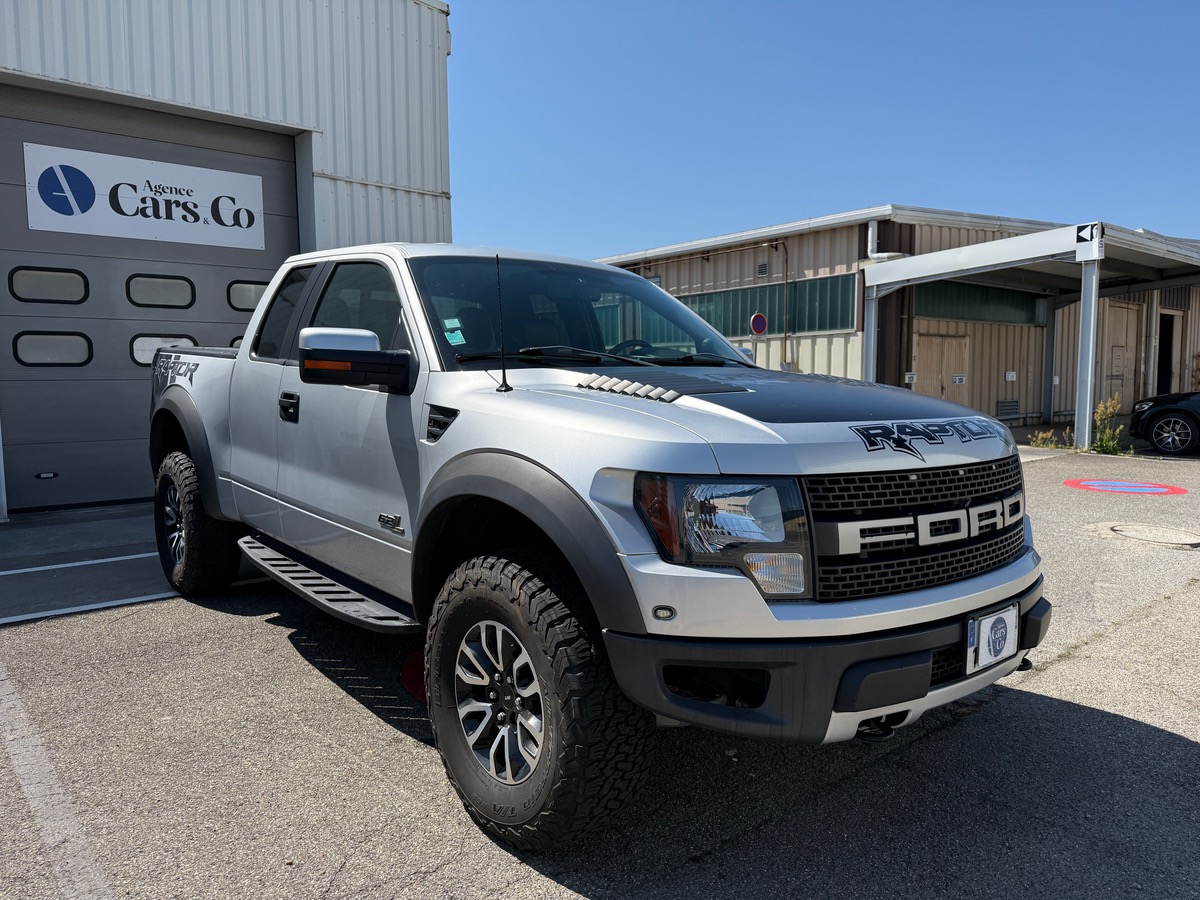 Ford F 150 RAPTOR SVT Pick-Up SuperCab V8 6.2L 411cv 4X4  CTTE 4 Places, Attelage, Camera, SONY