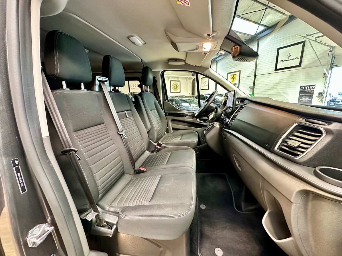 Ford Custom II (2) 320 L2H1 2.0 Ecoblue 170 Limited 6 Places BVA6 1ère Main TVA b