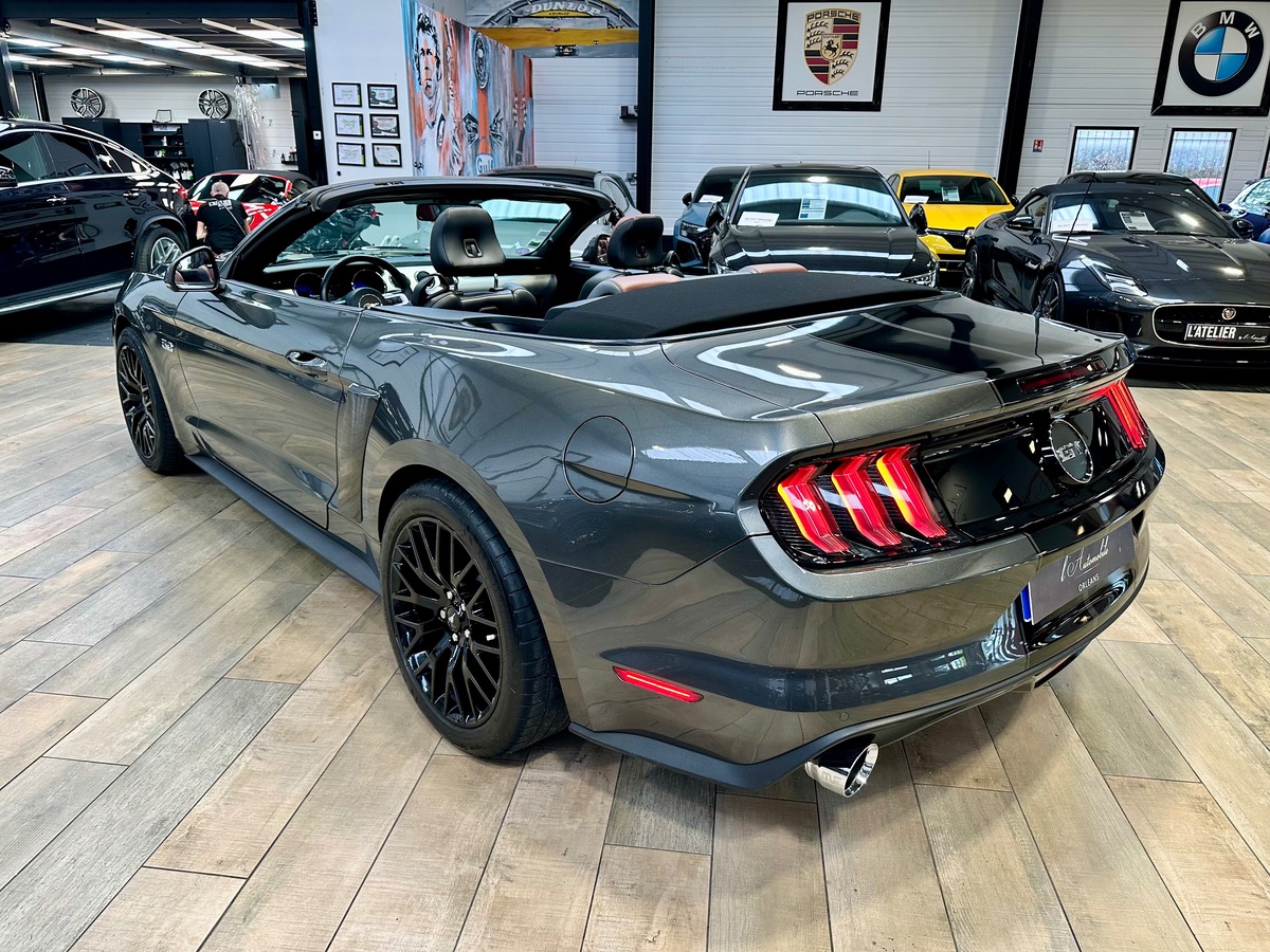 Ford Mustang GT Cabriolet 5.0 V8 421 BVA6 FR a