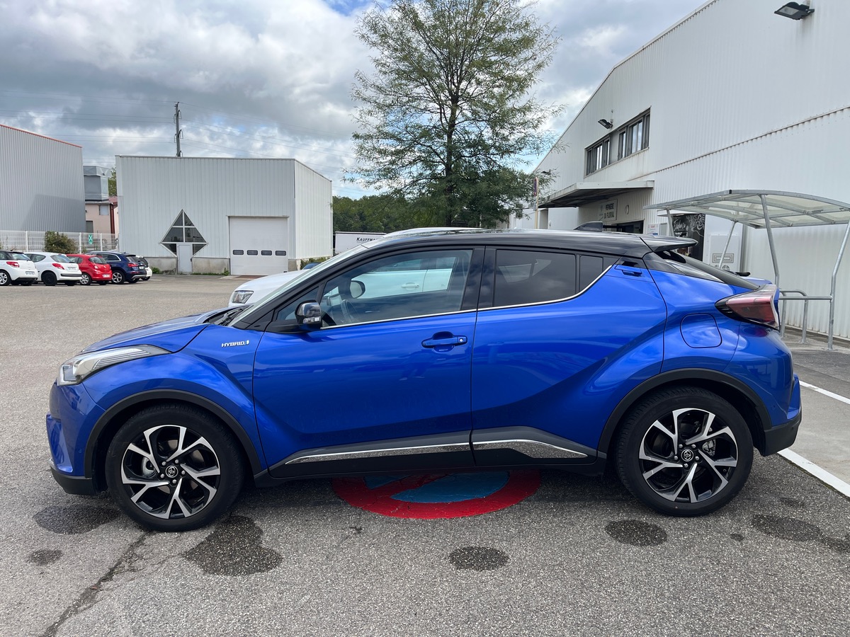 Toyota C HR 1.8 HYBRIDE 122ch COLLECTION, Cuir Alcantara, Sièges chauffants, Caméra de recul, JBL