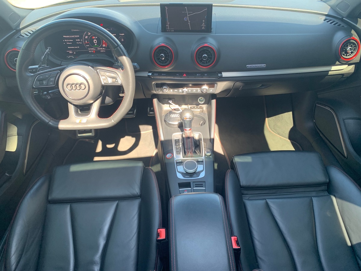 Audi S3 362 ch | Stage 1 | Toit ouvrant | Bang & Olufsen | Régulateur vitesse | Radars | Berline