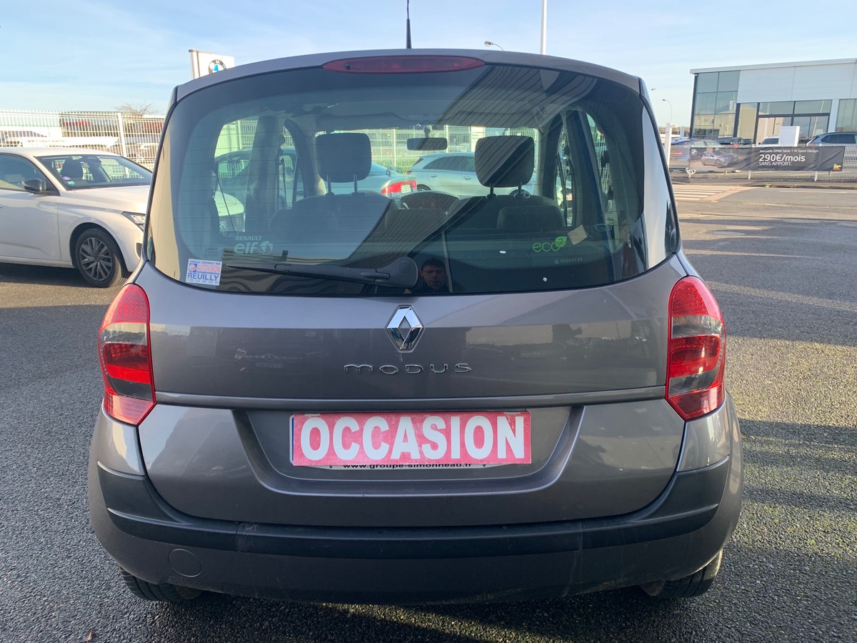 RENAULT Modus 75 ch | Dynamic | Climatisation | Roue de secours | Radio cd | Distribution  faite