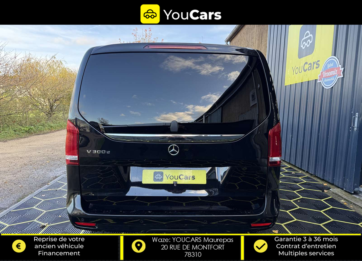 Mercedes-Benz Classe V Phase 2 300 1.9 CDI 16V 4MATIC 9G-TRONIC 237 cv FULL OPTIONS / TELEVISION