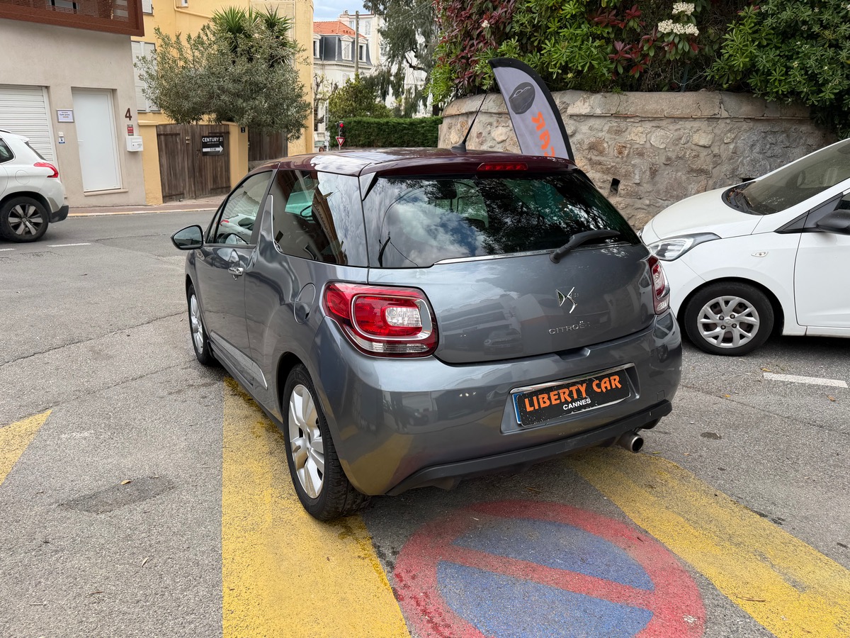 Citroën DS3 1.6 VTI 120 CV / KM Réel / Clim / Jantes / intérieur Cuir / Moteur à Chaine