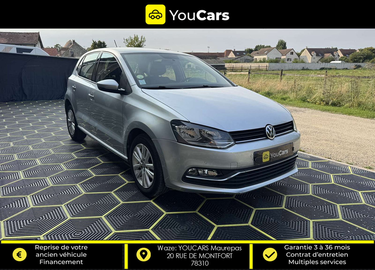 Volkswagen Polo 5 portes Phase 2 1.4 TDI 12V BlueMotion 90 cv