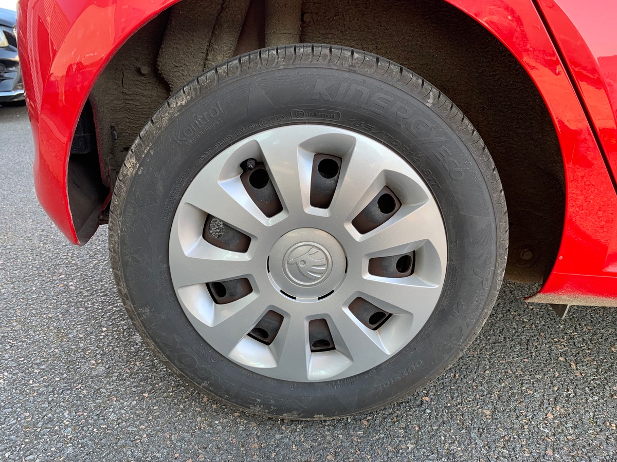 Skoda Citigo 60 ch | Rouge Tornado | ABS | Airbags | Dernier entretien à 50661 kms en 07/2025