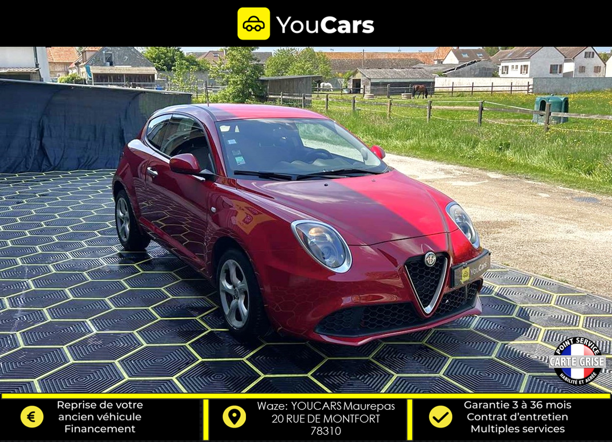 Alfa Romeo Mito Phase 3 1.4 MPI S&S 78 CV / 1ER MAIN /  ENTRETIEN A JOUR / CLIM /  BLUETOOTH