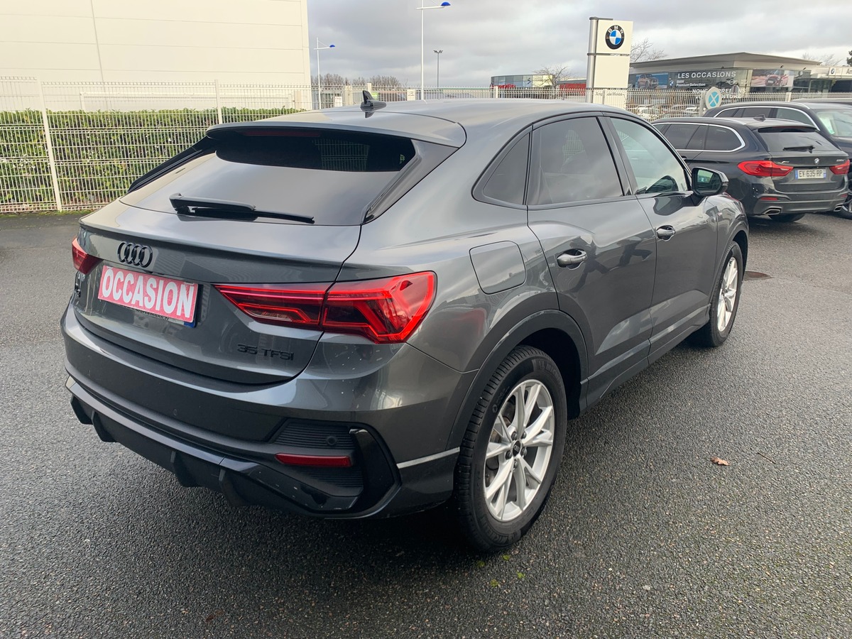 Audi Q3 Sportback 150 ch | S-line | Première main | Caméra de recul | Pack esthétique noir plus