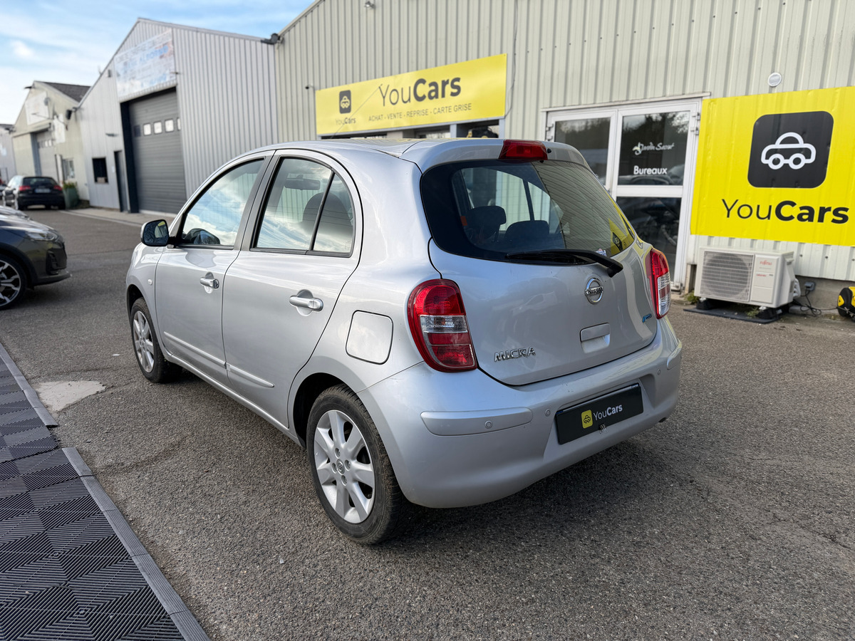 Nissan Micra IV 1.2 i 12V 80 cv - RADAR DE RECUL - CLIMATISATION - ECRAN GPS