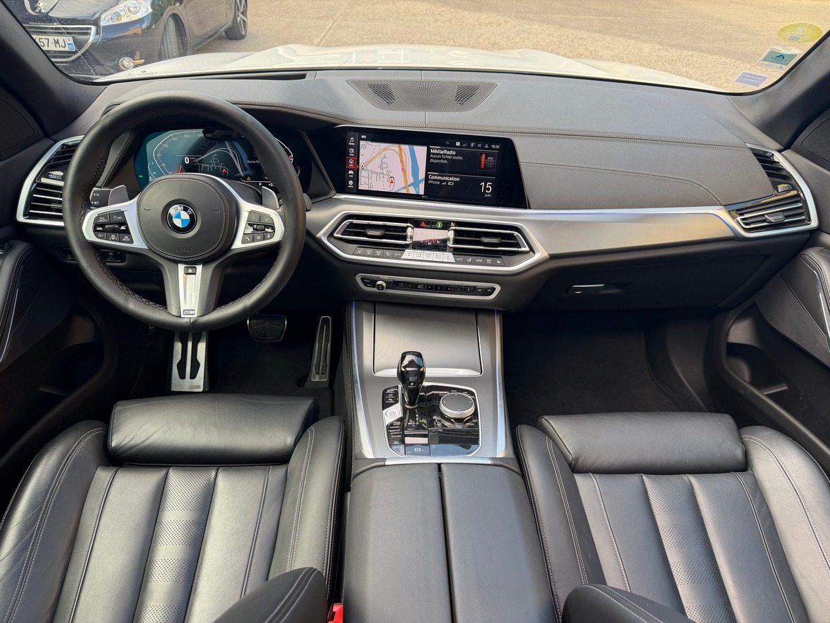 Bmw X5 G05 3.0d 30d 286ch XDRIVE M Sport / Feux Laser / Toit Panoramique Ouvrant / Caméra 360°