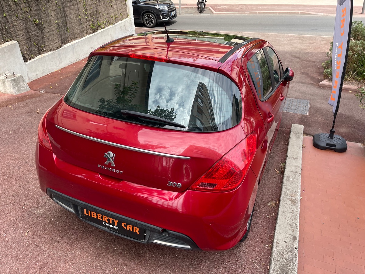 Peugeot 308 1.6 VTI 120 CV / KM Réel /Toit Panoramique / Boite Auto/ 5 Portes