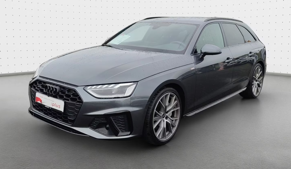 Audi A4 Avant 40 TDI 204ch S line quattro S tronic 7/Compétition/Attelage/Caméra/Gris Daytona