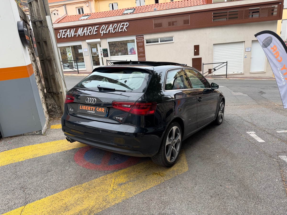 Audi A3 1.8 TFSI 180 CV / S-Tronic7  /Toit Ouvrant / Jantes S Line / Interieur Cuir Alcantara/GPS